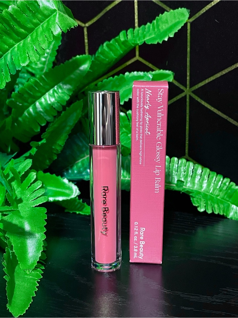 Rare Beauty Stay Vulnerable Glossy Lip Balm - Nearly Apricot